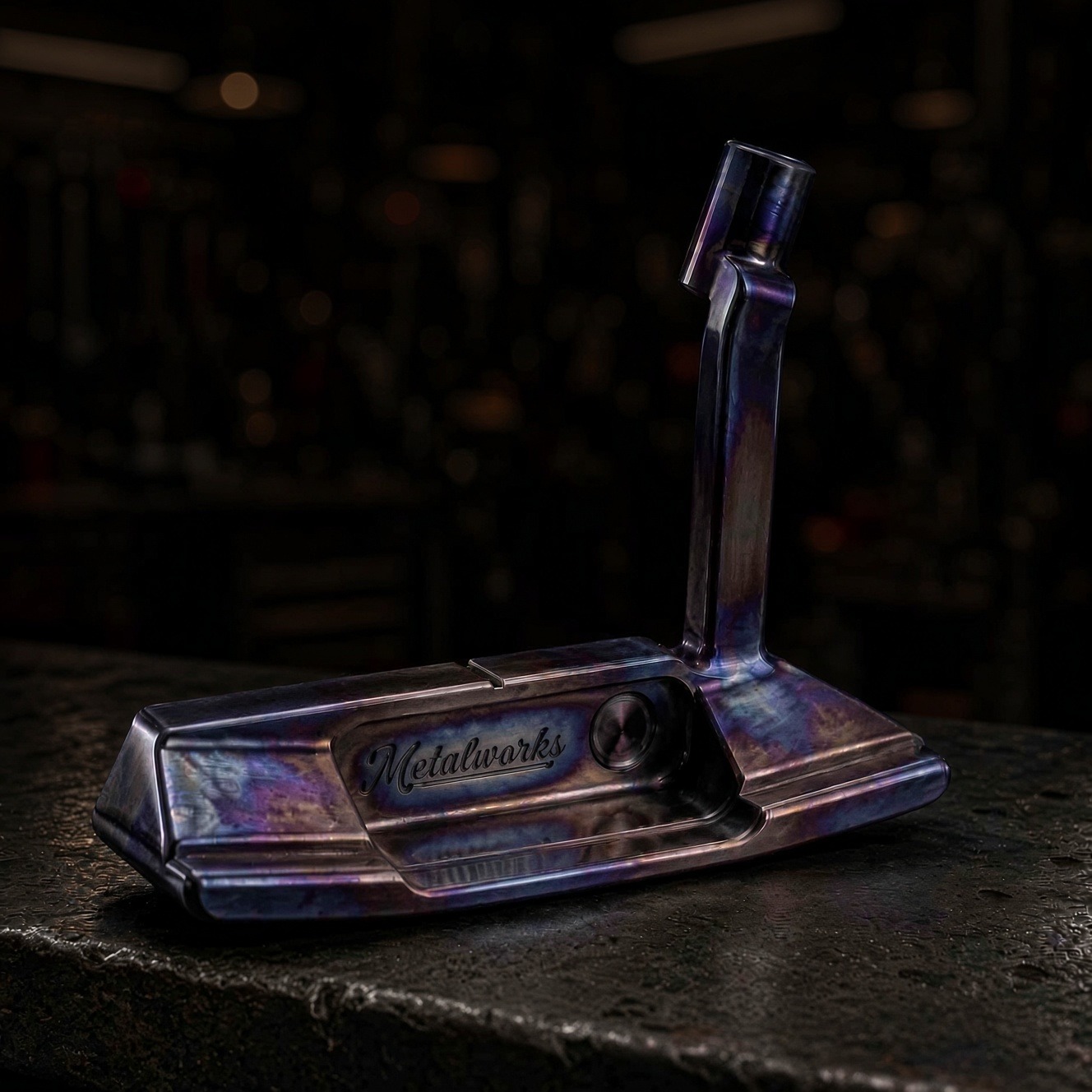 MW Bridger custom milled blade putter. Bridger is the model name.